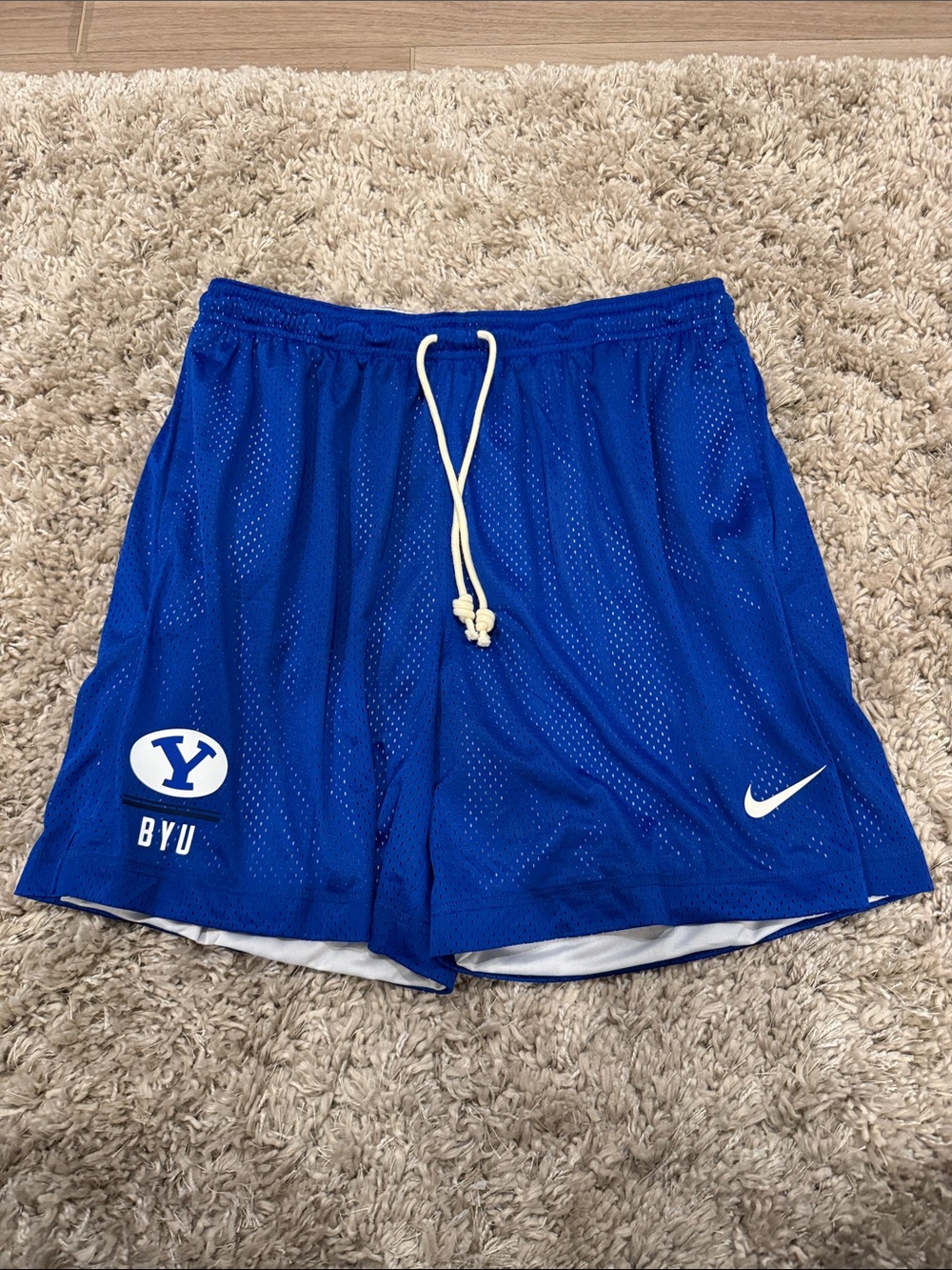 BYU Nike reversible Athletic Shorts